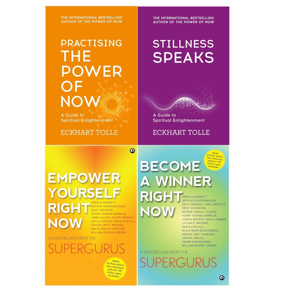 Practising The Power,Stillness Speaks,Empower Yourself,Become a Winner 4 Books