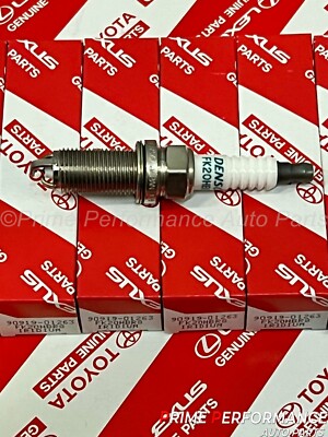 Toyota Lexus Iridium Spark Plug Set of 6 Genuine OEM 90919