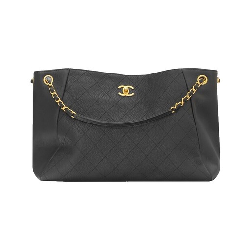 Chanel Black Drawstring Soft Pouch Case | eBay display picture 1