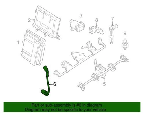 Комплект проводов свечей зажигания подлинный GM 2003-2007 Chevrolet GMC Buick SSR Envoy 19351591 - Изображение 2 из 2