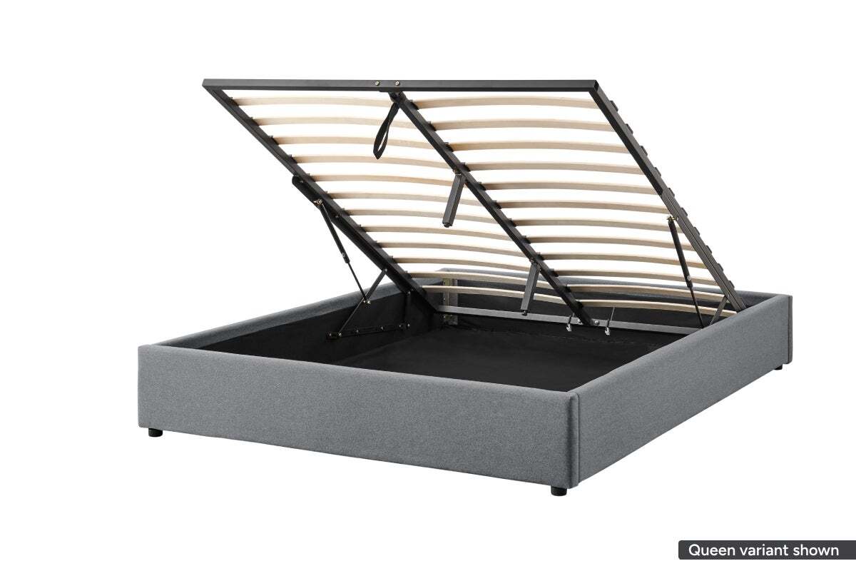 Ovela Parker Gas Lift Bed Frame (Grey, King), Beds & Bed Frames eBay