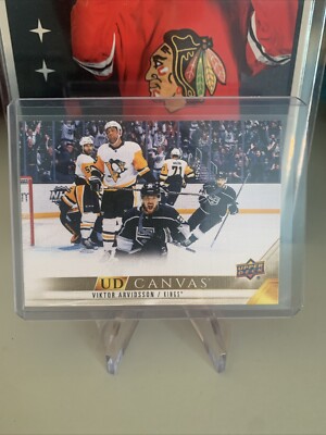 2022-23 Upper Deck UD Canvas Victor Arvidsson #C160