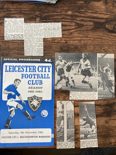 Wolves HOME & AWAY 1957/58 1958/59 1959/60 1960/61 1961/62 1962/63 FREE POST - Picture 309 of 394