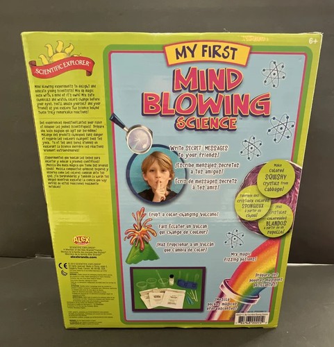 Scientific Explorer My First Mind Blowing Wissenschaft Experimentierset für Kinder 6+ Neu - Bild 2 von 5