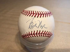 Rich Nye Autographed Ball, MLB Ball, 69 Cubs