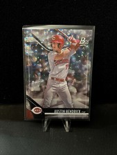 Austin Hendrick Prospect Card 2021 Bowman Platinum ICE FOIL #TOP-91 Icy Parallel