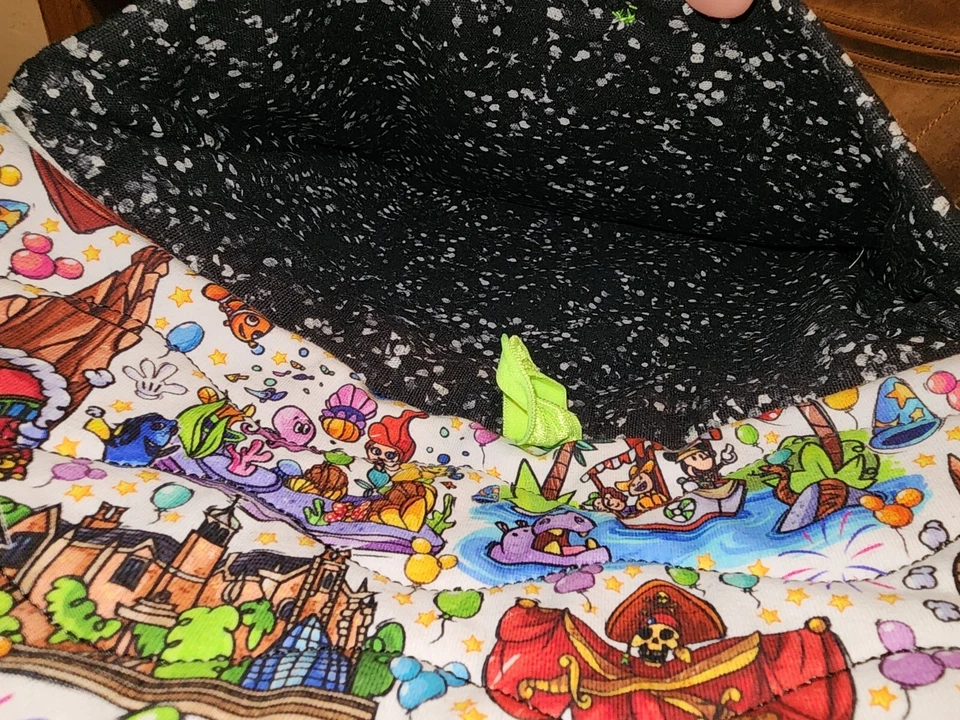 Disney handmade ipad holder/ protective cover with a back pocket  - Image 2 of 4