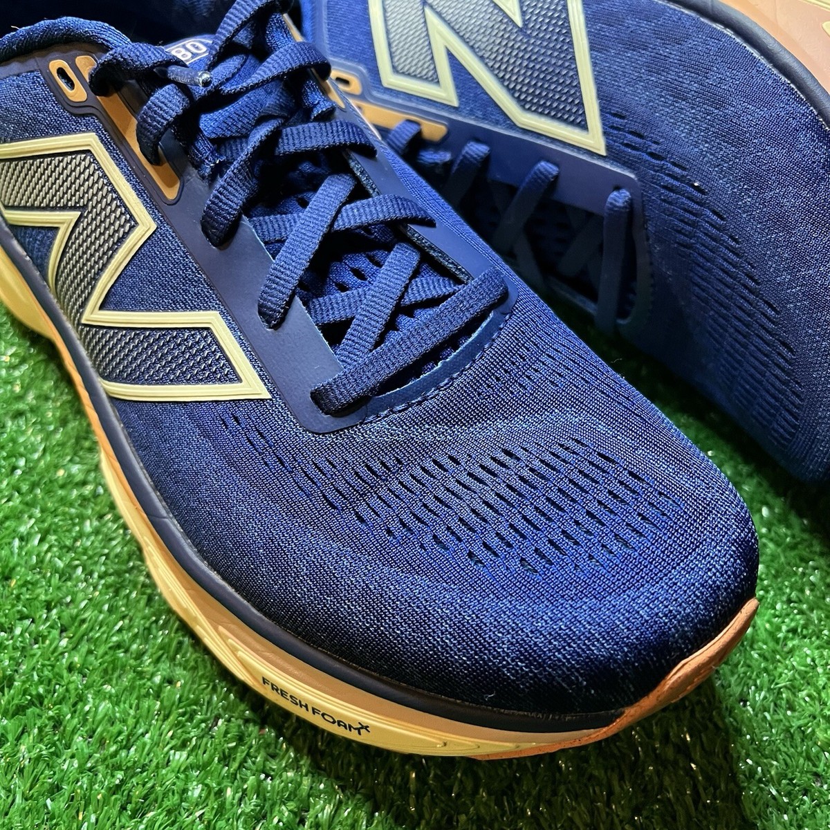 New Balance Fresh Foam X 1080v14 Inkwell Ginger Lemon - M1080N14 Size 12.5 D Size 10.5 - New Balance Fresh Foam X 1080v14 Inkwell Ginger  main image 3