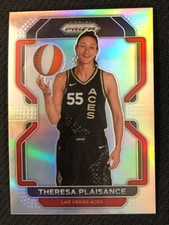 2022 Panini Prizm WNBA Theresa Plaisance Las Vegas Aces Silver Prizm Card #56