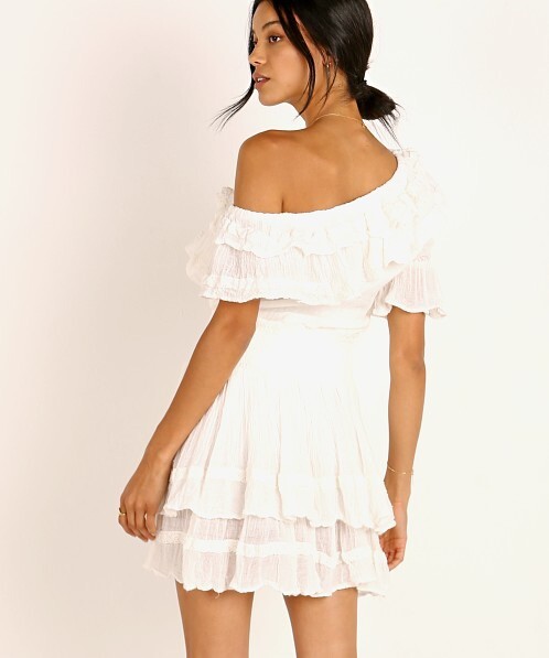 NEW Jen's Pirate Booty Tambo Mini Dress White Crinkle - Size Small - St.  Tropez | eBay