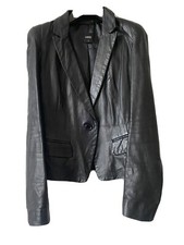 Oasis Leather Jacket In Size S