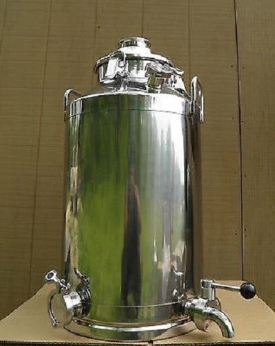 13 Gallon Stainless Still Boiler, Whiskey Still Boiler, Moonshine Boiler
