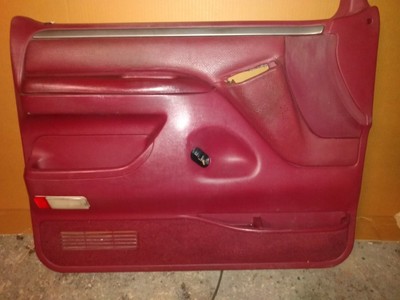 DOOR PANELS 92-96 FORD BRONCO F150 BRONCO F250 F350 RED MAROON FRONT TRUCK | eBay
