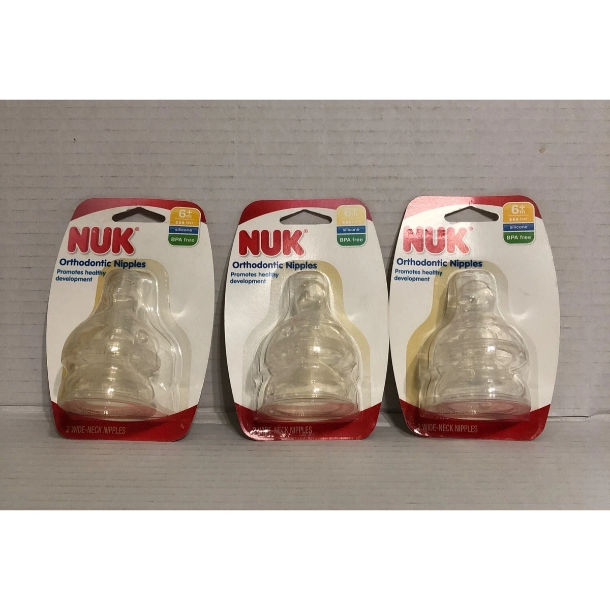 Nuk sales orthodontic nipples