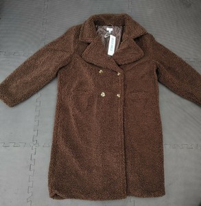 blue vanilla teddy coat