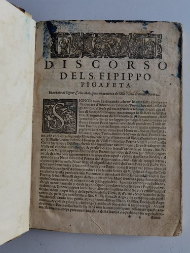 1611 - TASSO - GOFFREDO GERUSALEMME LIBERATA CON CINQUE CANTI DI CAMILLO CAMILLI - Picture 5 of 20