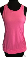 Layer 8 Performance Tank Top Size Medium Pink Active