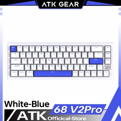 ATK 68 V2 Pro Gaming Tastatur - Hall Effekt 8KHz CNC 67Tasten RGB kabelgebund...
