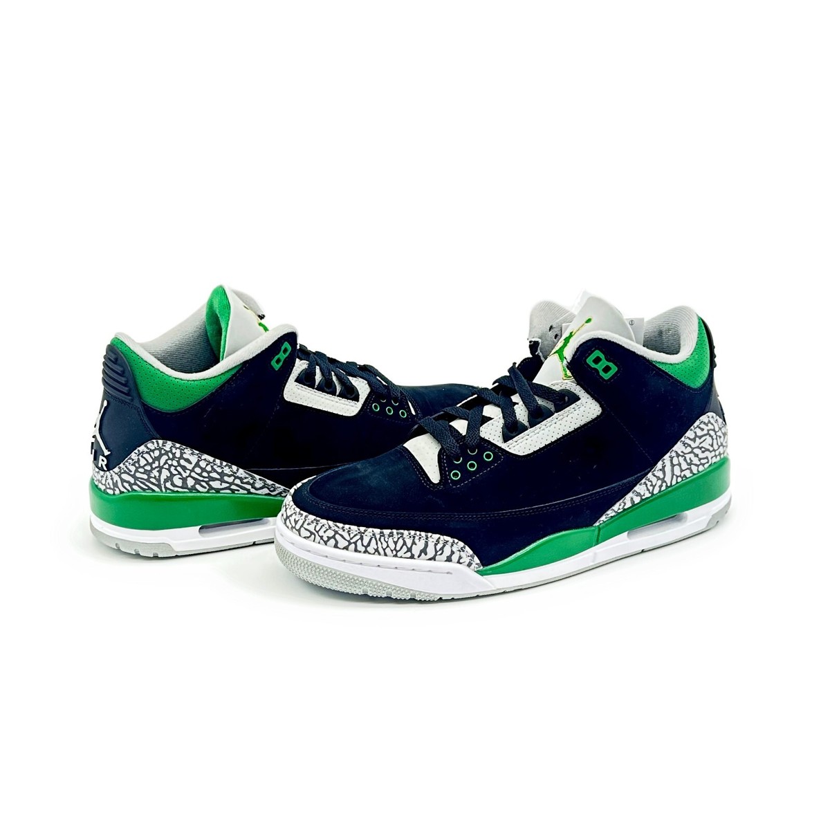 CT8532-030 Nike Air Jordan 3 Pine Green Black Silver White