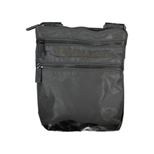 Blauer Sleek Urban Shoulder Bag with Contrast Men's Details Authentic - Afbeelding 1 van 3