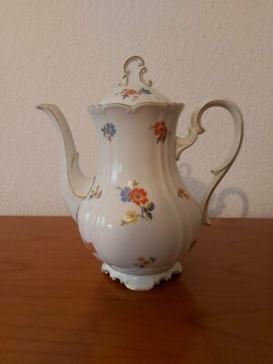 Antike Kaffeekanne Edelstein  Bavaria aus der Serie ''Maria Theresia''