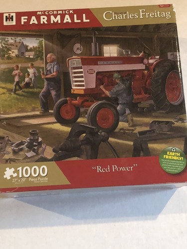 McCormick Farmall 1000 Piece Puzzle “Red Piwer” - Picture 2 of 3