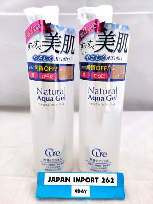 Cure Natural Aqua Gel Peeling Hautpflege 250g x2 Japan