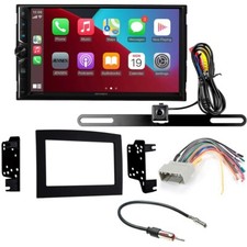 Jensen 7" Wireless Apple Carplay Stereo Install Kit for 2006-2008 Dodge RAM 1500