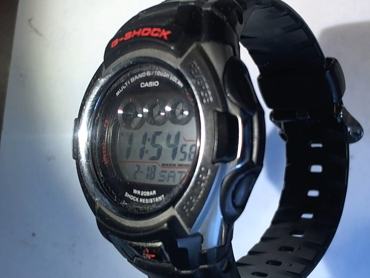 G-SHOCK Tough Solar Multi-Band 6 with three subdials & 200M G-SHOCK Tough Solar Multi-Band 6 with three subdials & 200M