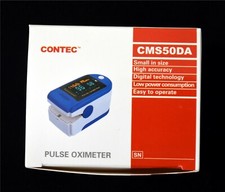 CMS50DA Contec Fingertip Pulse Oximeter  2 AAA Batteries New in Box USA Seller