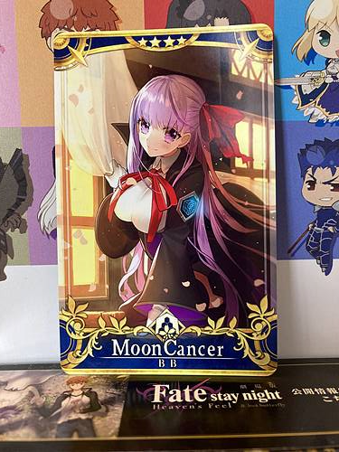 Stage 5 Moon Cancer Star 4 Fgo Fate Grand Order Arcade Mint Card Ebay