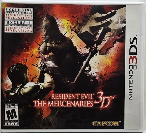 Resident Evil The Mercenaries 3D (Nintendo 3DS, 2011) Tested CIB FREE SHIP 🇨🇦