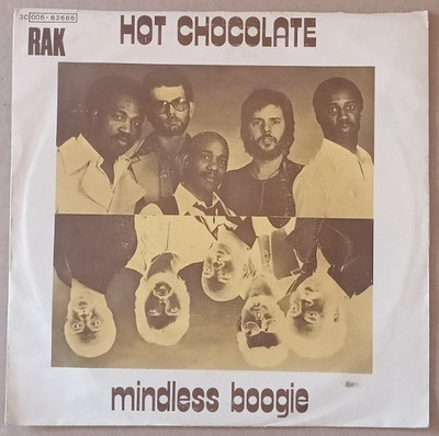 Vinyl 45 Umdrehungen HOT CHOCOLATE - Mindless Boogie / Don't turn it off 1979