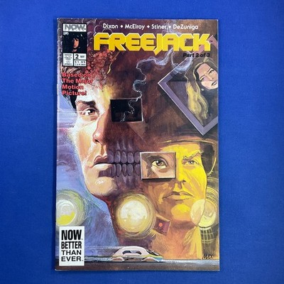 Freejack #2 NOW Comics 1992 Sci-Fi Movie Comic Book Adaptation