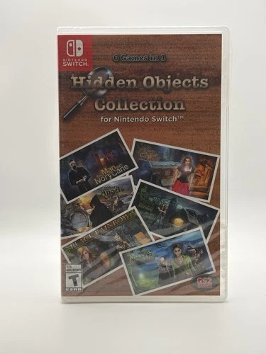 Hidden Objects Collection Nintendo Switch Brand New Sealed 6 Games in 1