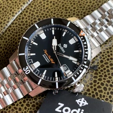 Zodiac Super SeaWold Ref. ZO9296 Automatic 40mm Divers Wristwatch