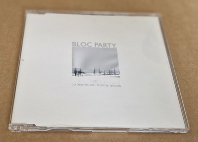 BLOC PARTY - SO HERE WE ARE - 2004 UK 3 TRACK CD SINGLE
