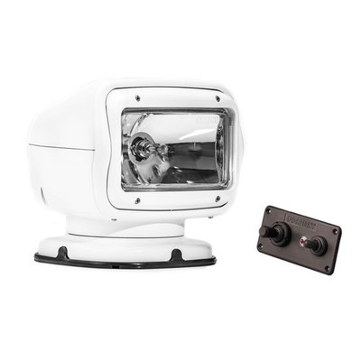 Golight Golight GT Permanent Mount White Halogen Spotlight w/ Wired Dash Remote