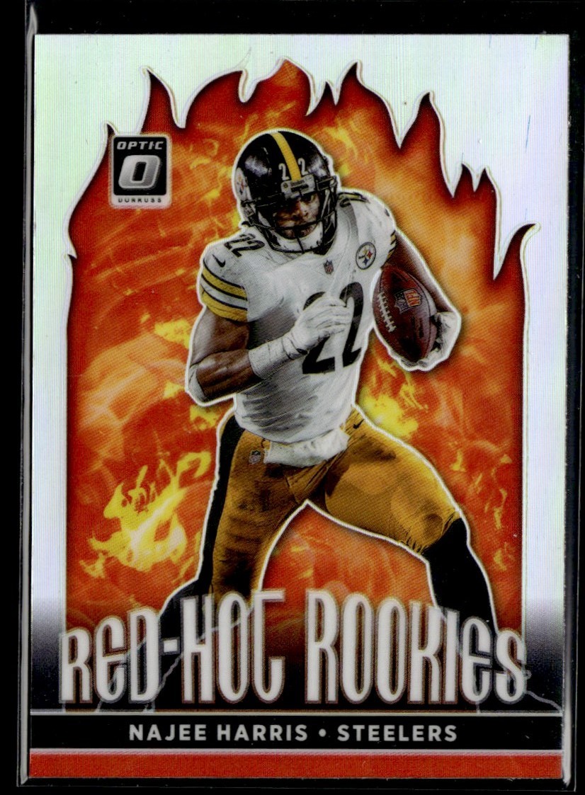 2021 Donruss Optic Red Hot Rookies Najee Harris Pittsburgh Steelers #RHR-7