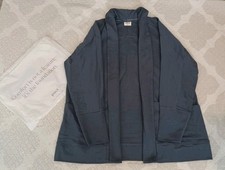 Pact Organic Women's Airplane Wrap Cardigan Steel Blue XL