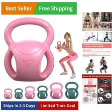 3 Handle Kettlebells Weight - Weight for Women Options 5, 10, 15 and 20 LB fo...