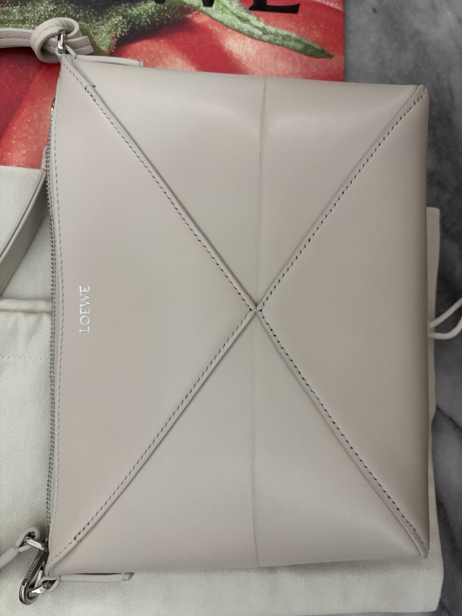Authentic Loewe Puzzle Pouch - Color Sea Salt | eBay