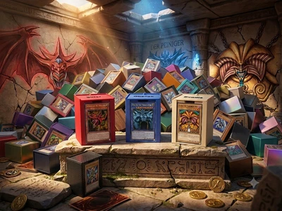 Individuelle Deckbox YuGiOh! Optimal für 40 Sleeved-Karten mit Fronteinsatz - Bild 1 von 4