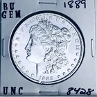 1889 BU GEM MORGAN SILVER DOLLAR UNC MS+++ U.S. MINT RARE COIN 8428
