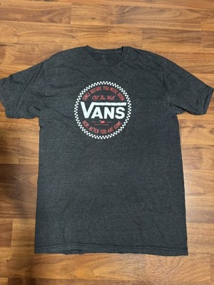VANS Checkered Logo Since Before You Were Born Here After You Are Gone Men's L
