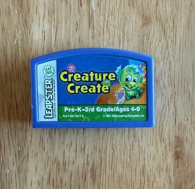 Leap Frog Leapster Creature Create Learning Game Cartridge Pre-K to 3rd Grade