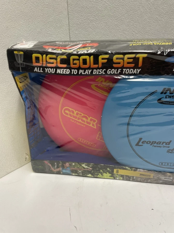 Innova Disc Golf Starter Set 3 Driver Mid-range Putt Leopard Shark Aviar - New - Image 2 of 4