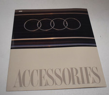 Vintage 1985 Audi Auto Accessories Sales Brochure