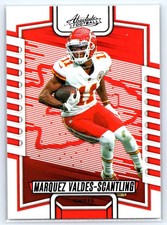 2023 Panini Absolute Black #77 Marquez Valdes-Scantling - Kansas City Chiefs