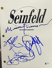 Seinfeld Cast Signed Pilot Full Script Richards Dreyfus Alexander Beckett LOA